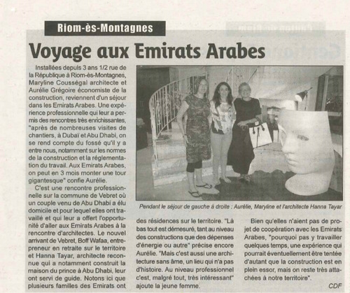 Voyage aux Emirats Arabes